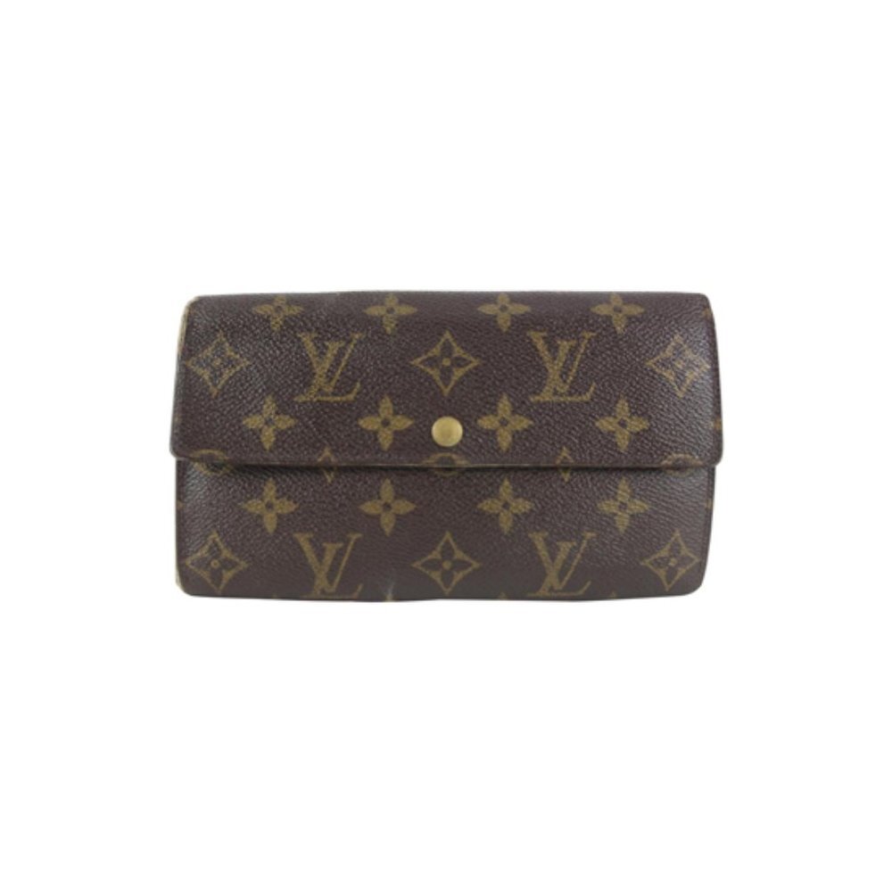 Louis Vuitton Monogram Porte Tresor Long Bifold Sarah Wallet 9LZ1102